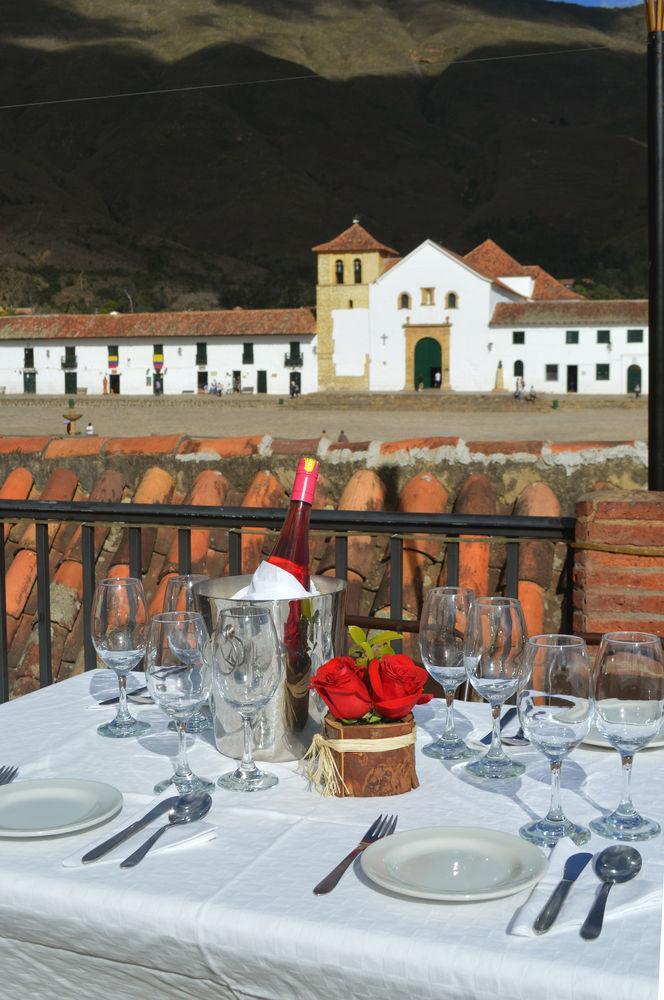 Hotel Plaza Mayor 비야 데 레이바 외부 사진